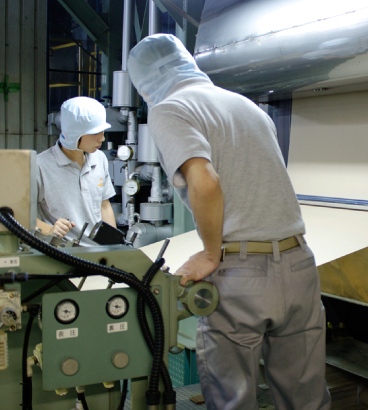 原点である製紙業